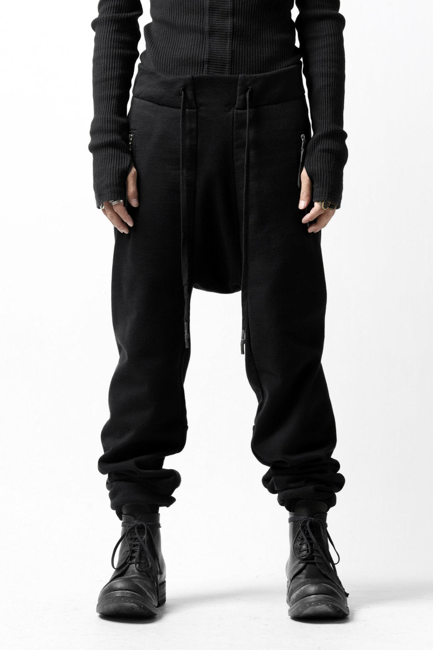 11 BY BORIS BIDJAN SABERI JOGGER PANT "P13-F-1235" (HEAVY SWEAT / BLACK DYE)