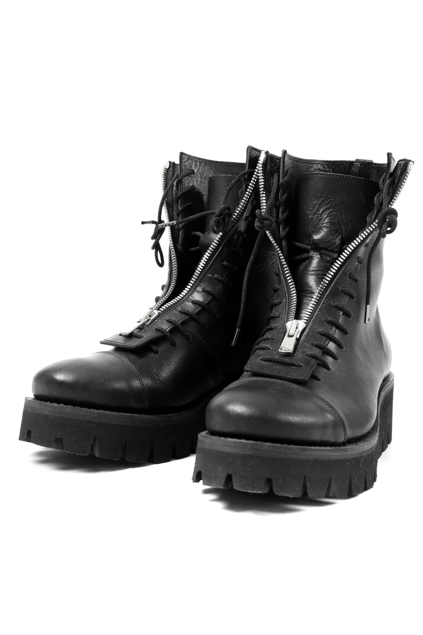 Portaille OneMake MULTI STOMP FIREMAN BOOTS / VACCHETTA (Black) ※