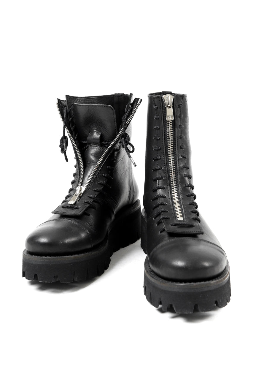 Portaille OneMake MULTI STOMP FIREMAN BOOTS / VACCHETTA (Black) ※