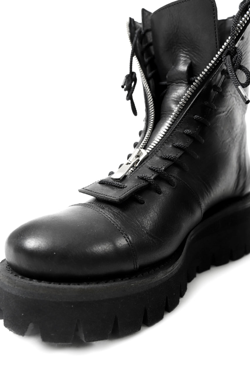 Load image into Gallery viewer, Portaille OneMake MULTI STOMP FIREMAN BOOTS / VACCHETTA (Black) ※