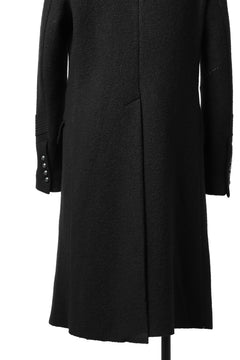 Load image into Gallery viewer, masnada GARRISON POCKET COAT / VOILED WOOL (BLACK)