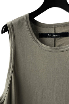 Load image into Gallery viewer, A.F ARTEFACT LONG TANK TOPS (G.BEIGE)