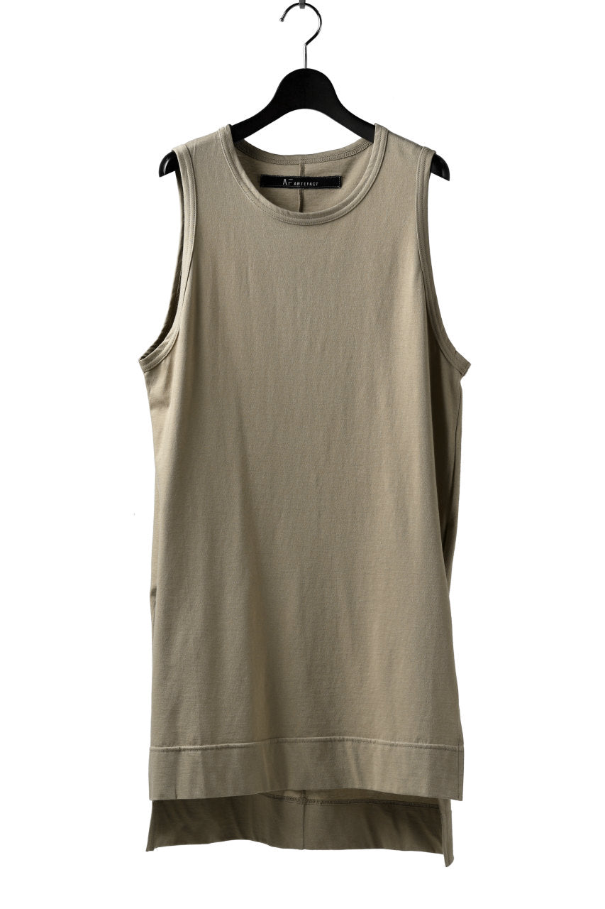 トップス A.F ARTEFACT/ Long Tank Top A.F ARTEFACT LONG TANK TOPS (L.BEIGE)の商品ページ | エーエフ
