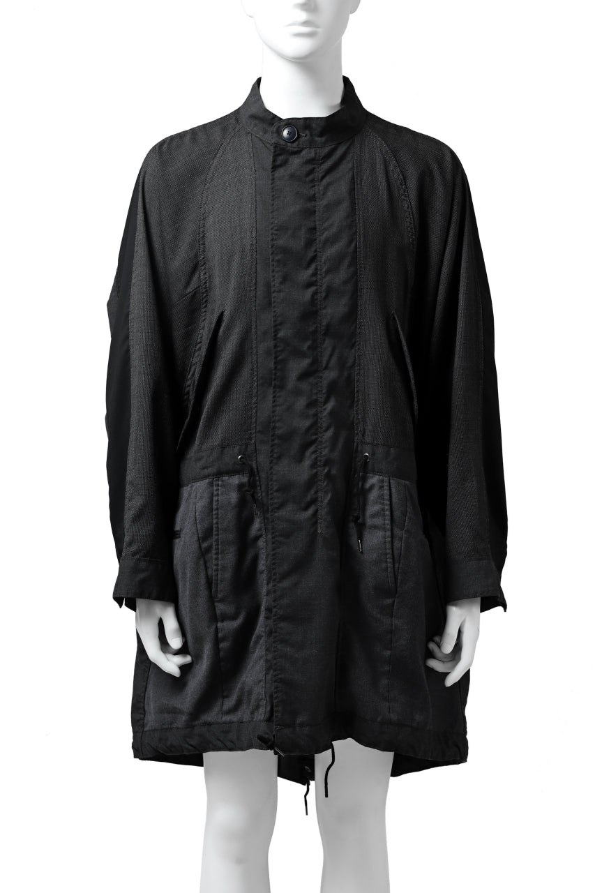 画像をギャラリービューアに読み込む, CHANGES VINTAGE REMAKE FIELD COAT (MULTI BLACK #B)