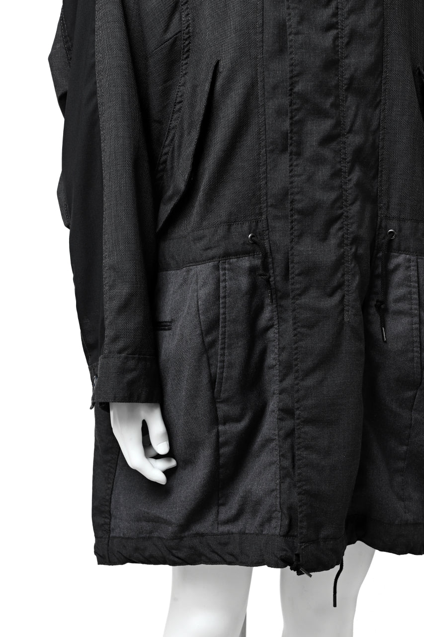 CHANGES VINTAGE REMAKE FIELD COAT (MULTI BLACK #B)