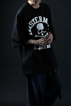 画像をギャラリービューアに読み込む, mastermind JAPAN LOGO DETAIL BOXYFIT T-SHIRT (BLACK)