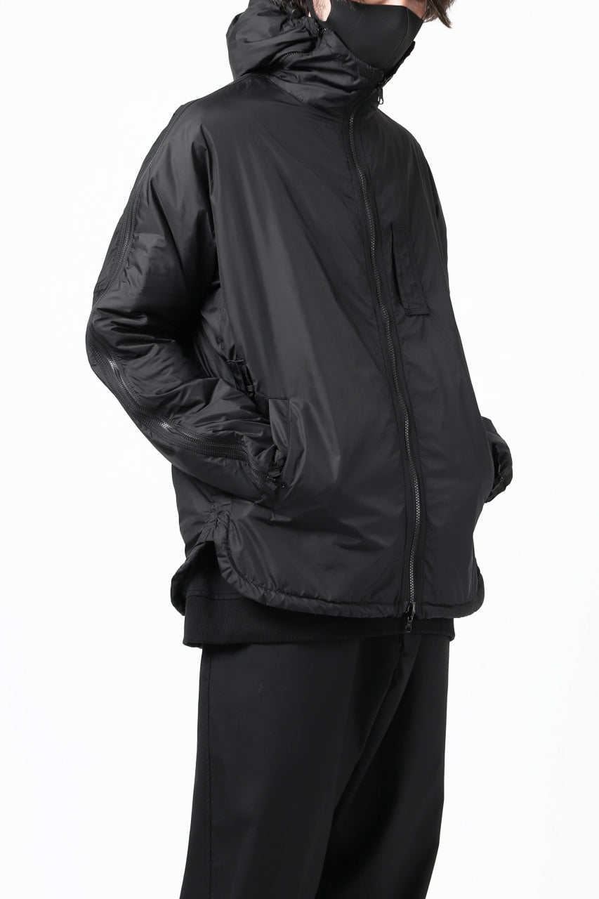 Load image into Gallery viewer, Y&#39;s BANG ON! No.117 REVERSIBLE NYLON TWILL HOODED BLOUSON (BLACK) ※