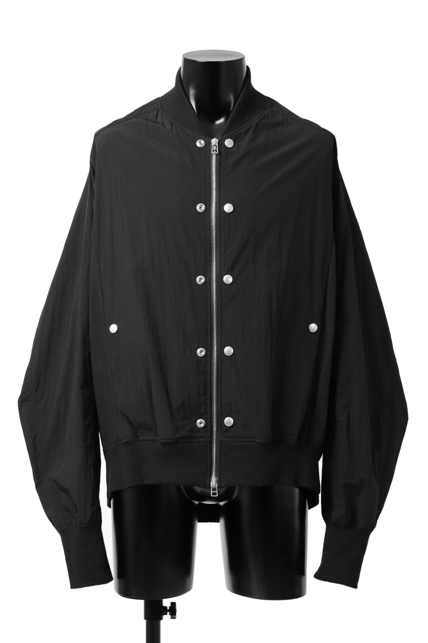 A.F ARTEFACT MA-1 BLOUSON / LIGHT WEIGHT NYLON (ALL BLACK)