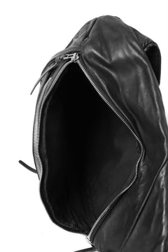 Load image into Gallery viewer, ISAMU KATAYAMA BACKLASH ONE SHOULDER BAG / Italy Shoulder Object Dyed (BLACK)