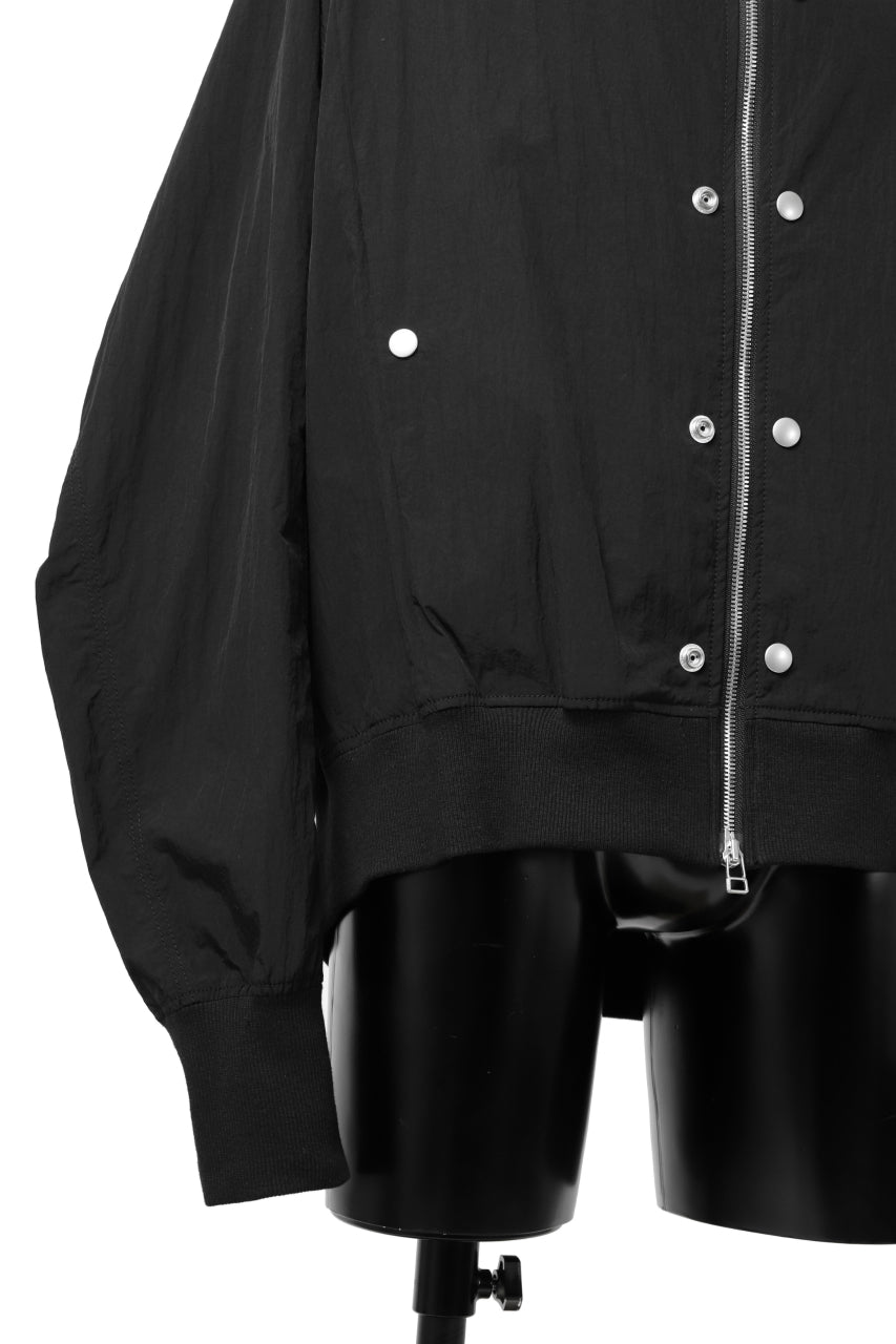 Load image into Gallery viewer, A.F ARTEFACT MA-1 BLOUSON / LIGHT WEIGHT NYLON (ALL BLACK)