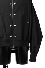 Load image into Gallery viewer, A.F ARTEFACT MA-1 BLOUSON / LIGHT WEIGHT NYLON (ALL BLACK)