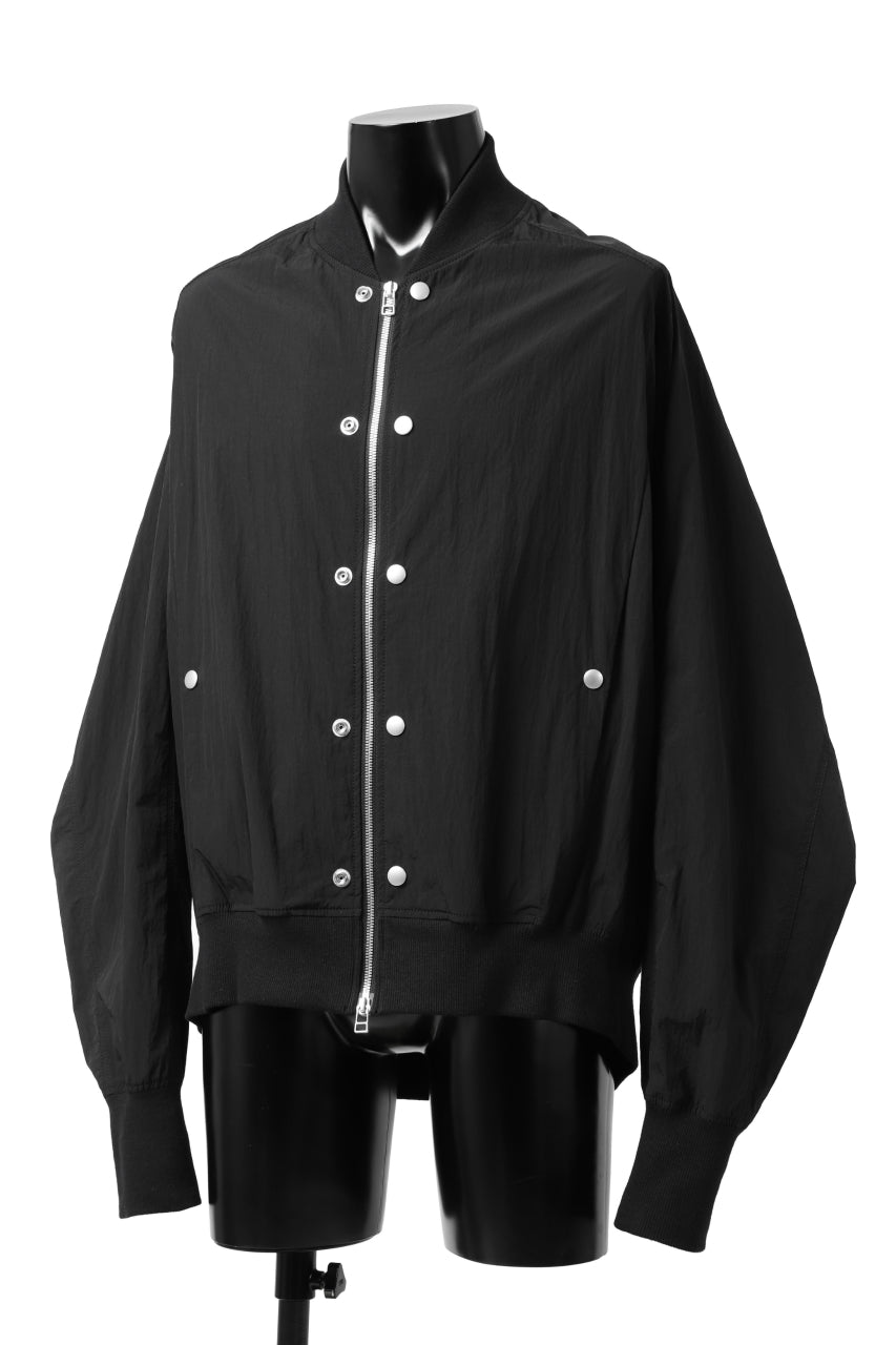 A.F ARTEFACT MA-1 BLOUSON / LIGHT WEIGHT NYLON (ALL BLACK)