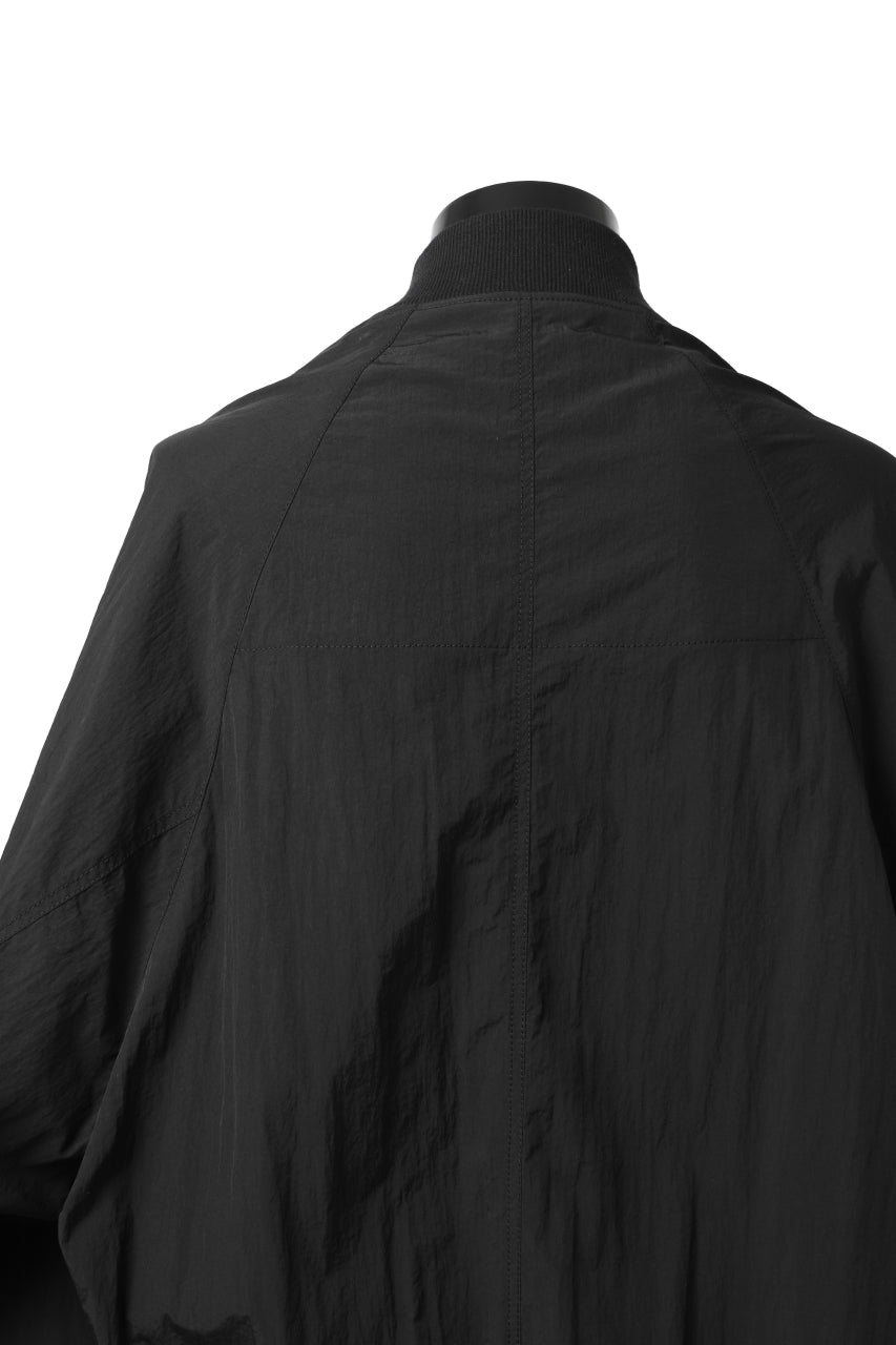 A.F ARTEFACT MA-1 BLOUSON / LIGHT WEIGHT NYLON (ALL BLACK)