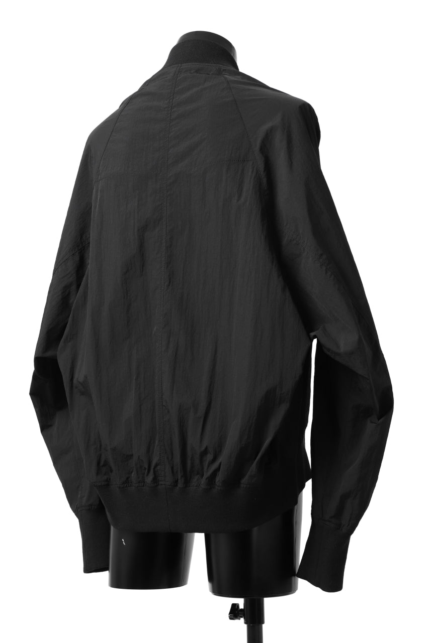 A.F ARTEFACT MA-1 BLOUSON / LIGHT WEIGHT NYLON (ALL BLACK)