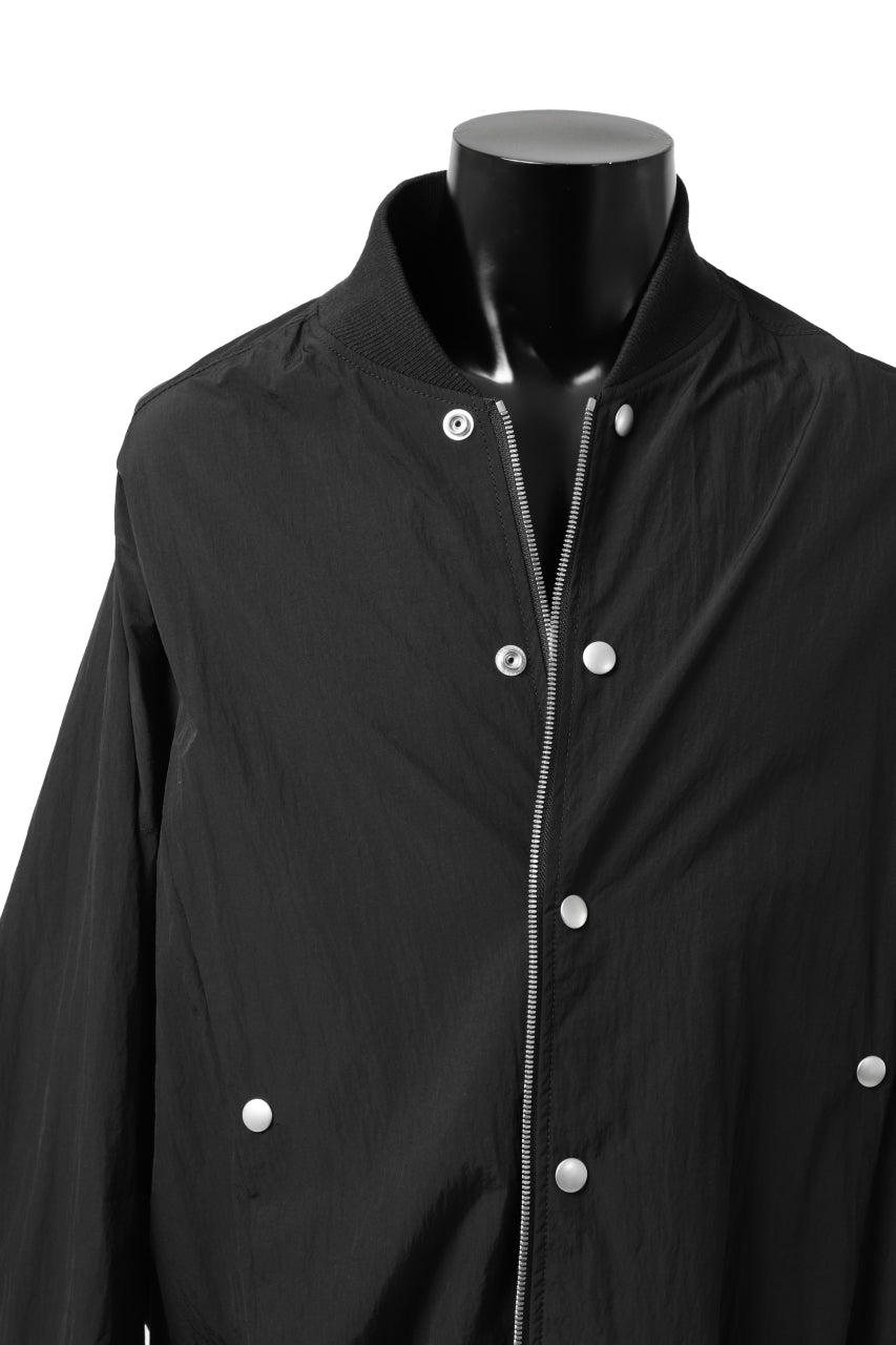 A.F ARTEFACT MA-1 BLOUSON / LIGHT WEIGHT NYLON (ALL BLACK)