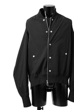 Load image into Gallery viewer, A.F ARTEFACT MA-1 BLOUSON / LIGHT WEIGHT NYLON (ALL BLACK)