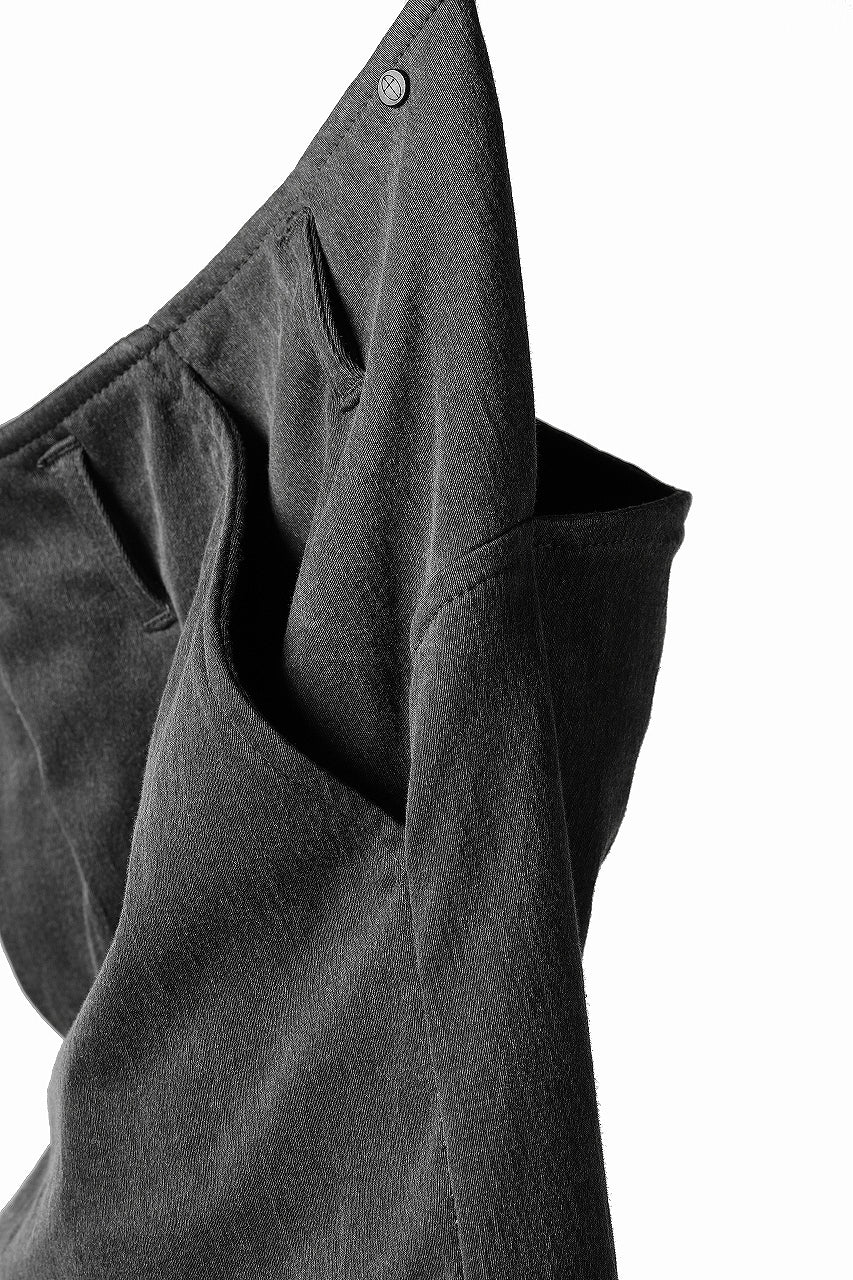 incarnation exclusive LONG DARTS CROPPED PANTS / EXPANDED WOVEN (GREY)
