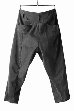 画像をギャラリービューアに読み込む, incarnation exclusive LONG DARTS CROPPED PANTS / EXPANDED WOVEN (GREY)