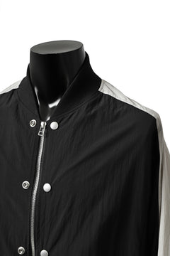 Load image into Gallery viewer, A.F ARTEFACT MA-1 BLOUSON / LIGHT WEIGHT NYLON (BLACK x L.GREY)