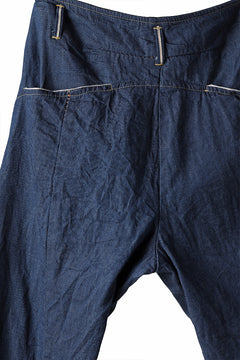 画像をギャラリービューアに読み込む, incarnation exclusive LONG DARTS CROPPED PANTS / 6.5oz SELVEDGE CHAMBRAY (INDIGO)