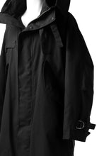 画像をギャラリービューアに読み込む, KLASICA WATER FALL MODS COAT / Ventile® UK L24 (BLACK)