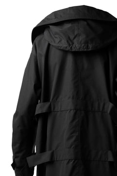 画像をギャラリービューアに読み込む, KLASICA WATER FALL MODS COAT / Ventile® UK L24 (BLACK)