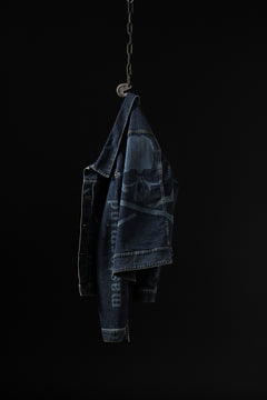 画像をギャラリービューアに読み込む, mastermind JAPAN TYPE-1st TRUCKER JACKET / 2WAY STRETCH DENIM (INDIGO)