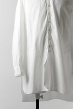 Load image into Gallery viewer, KLASICA SH-021 VINTAGE PATTERN SHIRT / WASHABLE BROAD (WHITE)