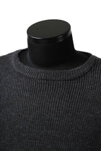 画像をギャラリービューアに読み込む, sus-sous fisherman boat neck sweater / W100 7G Full (DUST)