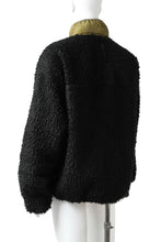 Load image into Gallery viewer, READYMADE TEDDY JACKET (BLACK)