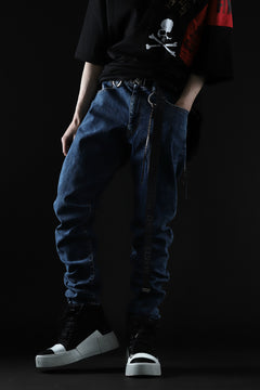 画像をギャラリービューアに読み込む, mastermind JAPAN SLIMFIT JEANS / 2WAY STRETCH DENIM (INDIGO)