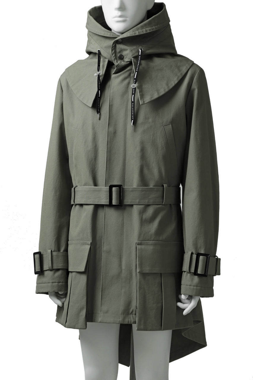 DEFORMATER.® "One Make" FLAPPED MODS COAT / EXTRA WARM EDITION (PALE KHAKI)