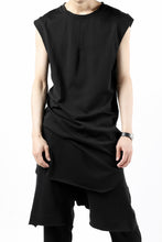 Load image into Gallery viewer, FIRST AID TO THE INJURED NOHR TANK TOP / SINGLE JERSEY (BLACK)