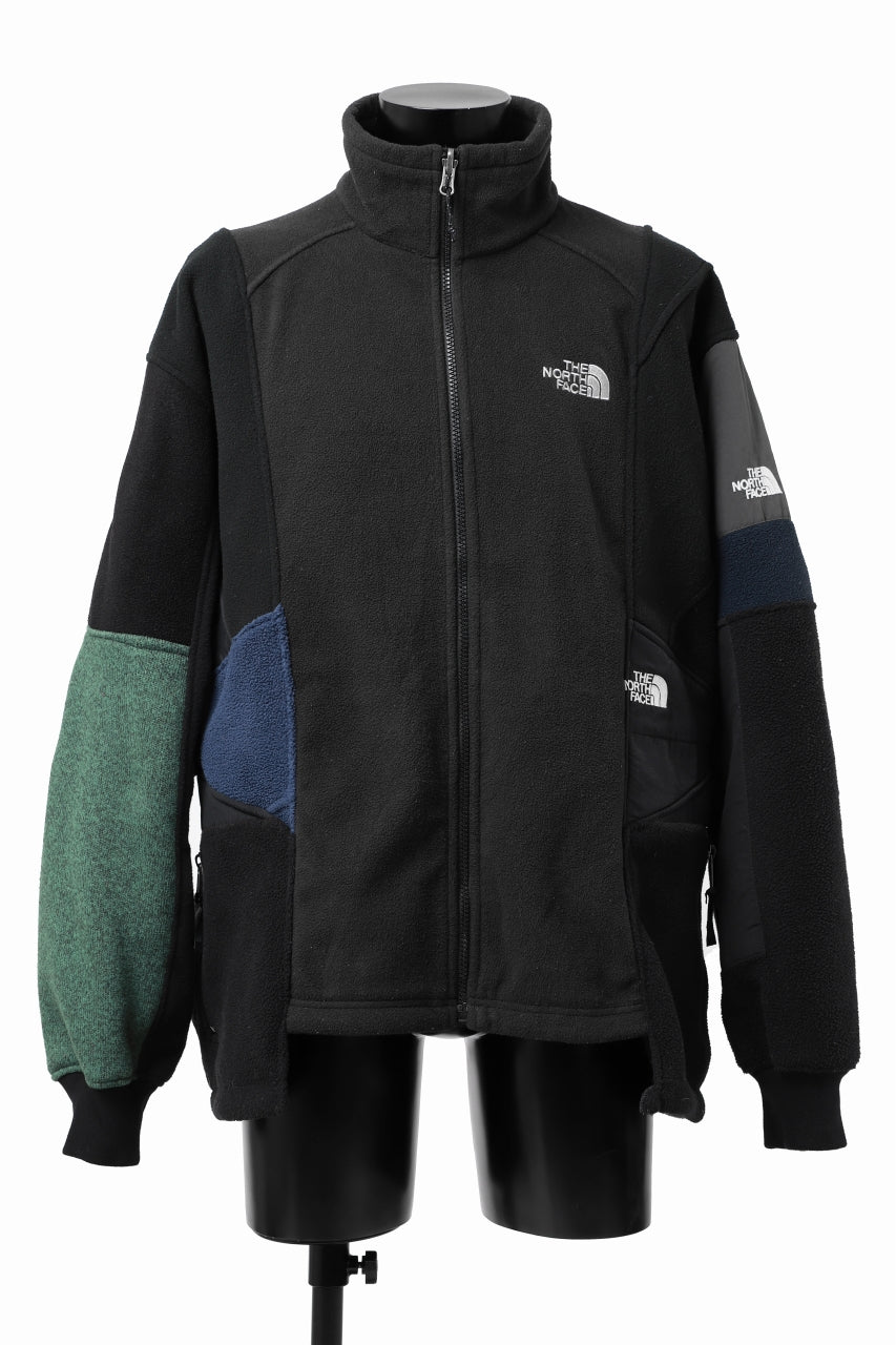 CHANGES VINTAGE REMAKE TNF FLEECE TRACK JACKET (MULTI #A)