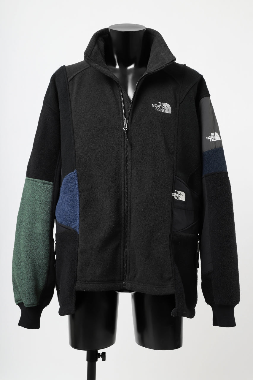 CHANGES VINTAGE REMAKE TNF FLEECE TRACK JACKET (MULTI #A)