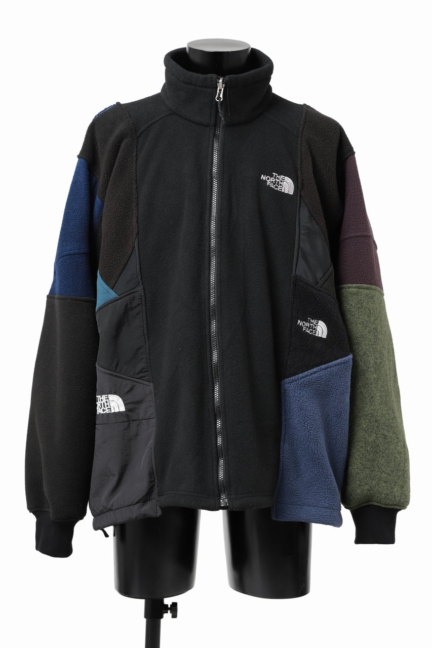 画像をギャラリービューアに読み込む, CHANGES VINTAGE REMAKE TNF FLEECE TRACK JACKET (MULTI #B)