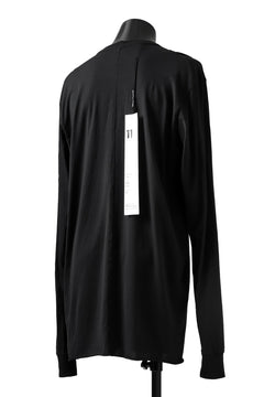 Load image into Gallery viewer, 11 BY BORIS BIDJAN SABERI LONG SLEEVE TEE &quot;L-S1B-F1101&quot; / OBJECT DYED (BLACK)