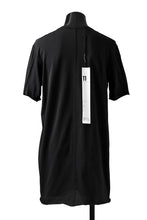 Load image into Gallery viewer, 11 BY BORIS BIDJAN SABERI SHORT SLEEVE TEE &quot;T-S1B-F1101&quot; / OBJECT DYED (BLACK)