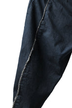 画像をギャラリービューアに読み込む, _vital exclusive curved narrow pants / japanese-ink dyed denim (NAVY)