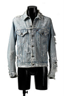 RESURRECTION HANDMADE vintage remake jean jacket (INDIGO LIGHT FADE)