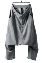 Load image into Gallery viewer, PAL OFFNER HANG LOOSE TROUSERS / STRETCH DENIM (ICE GREY)
