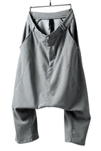 Load image into Gallery viewer, PAL OFFNER HANG LOOSE TROUSERS / STRETCH DENIM (ICE GREY)