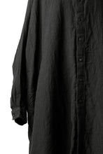 画像をギャラリービューアに読み込む, _vital exclusive  oversized stand collar long shirt (BLACK)