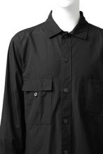 Load image into Gallery viewer, Y&#39;s WORK SHIRT / 100/2 COTTON BROAD (BLACK)