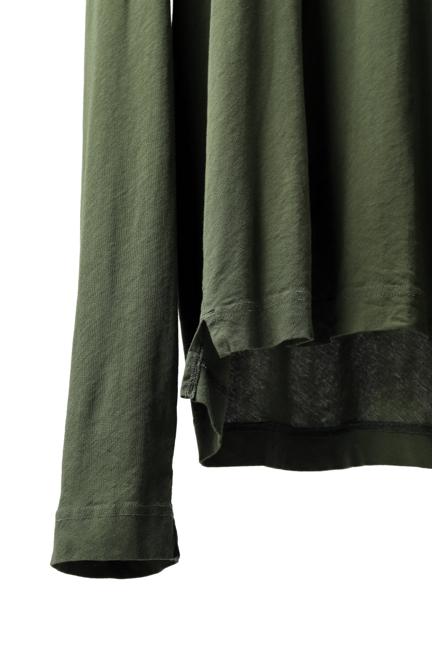 Load image into Gallery viewer, RUNDHOLZ DIP LONG SLEEVE CUT SEWN (MOSS*KHAKI GREEN)