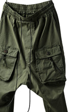 Load image into Gallery viewer, RUNDHOLZ DIP MILITARY LOWCROTCH JOGGERS (MOSS*KHAKI GREEN)