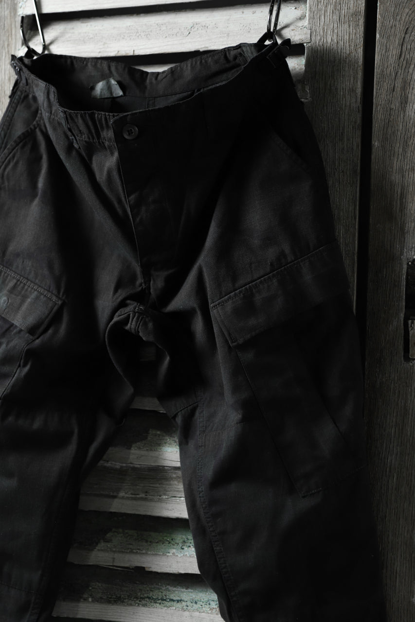 CHANGES VINTAGE REMAKE MILITARY CARGO TAPERED PANTS / WOODLAND CAMO (CHARCOAL DYED #B)