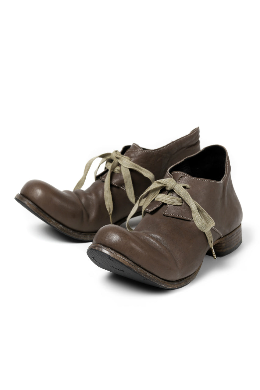 Portaille "one make" PL20 Derby Shoes (Soft Tanned Horse Leather / TAUPE)