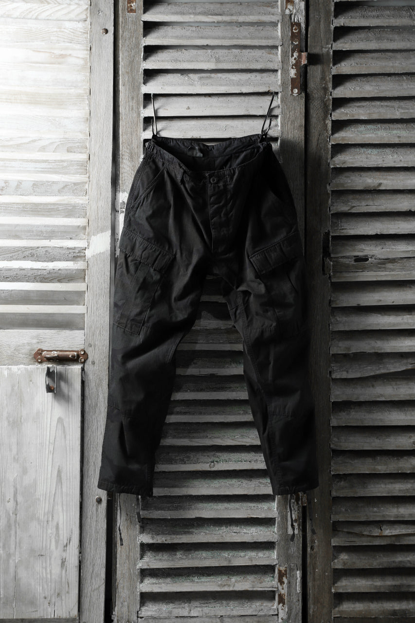 CHANGES VINTAGE REMAKE MILITARY CARGO TAPERED PANTS / WOODLAND CAMO (CHARCOAL DYED #C)