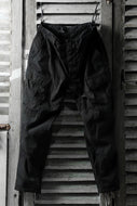 CHANGES VINTAGE REMAKE MILITARY CARGO TAPERED PANTS / WOODLAND CAMO (CHARCOAL DYED #C)